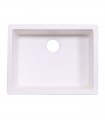 LS-GC48 Single Bowl Granite Composite Sink White