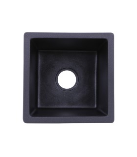 LS-GC26 Single Bowl Granite Composite Sink Black