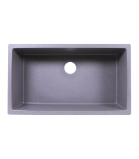 LS-GC78 Single Bowl Granite Composite Sink Gray