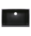 LS-GCF78 Granite Farmhouse Sink Black