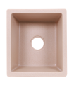 LS-GC28 Single Bowl Granite Composite Sink Bisque