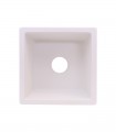 LS-GC26 Single Bowl Granite Composite Sink White