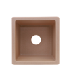 LS-GC26 Single Bowl Granite Composite Sink Bisque