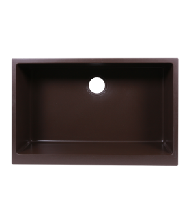 LS-GCF78 Granite Farmhouse Sink Coffee